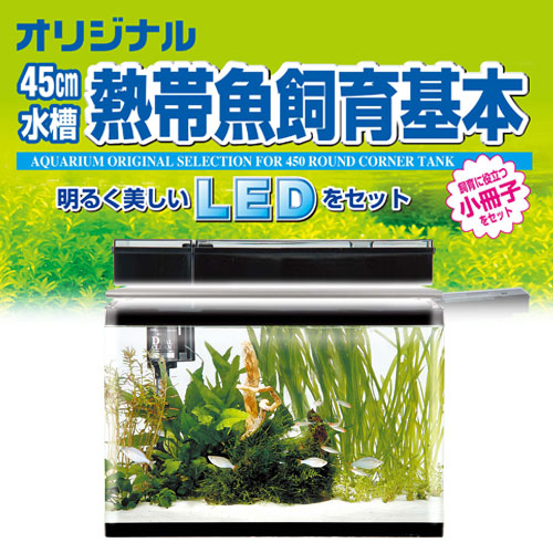 オリジナル45cm熱帯魚飼育基本10点セット